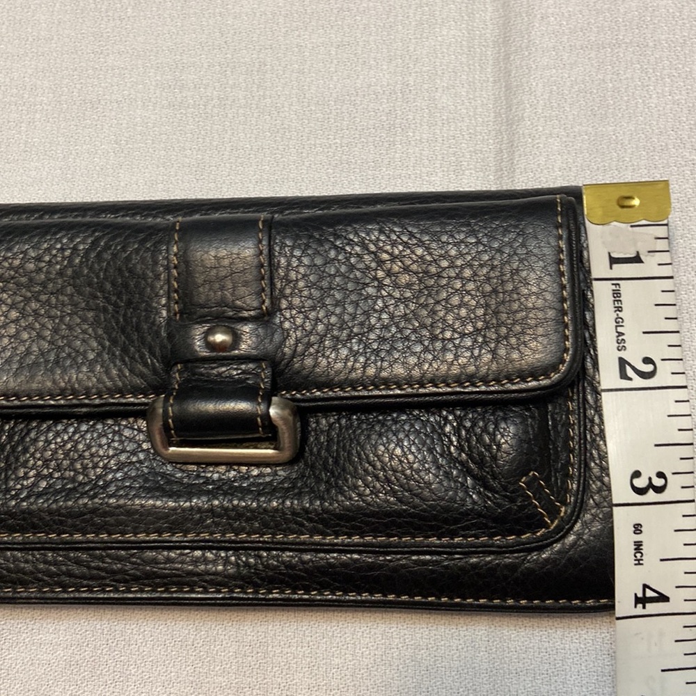Ann Taylor Wristlet Clutch Wallet, ID&Multiple Card Slots,Zippered Compartments - Picture 11 of 11